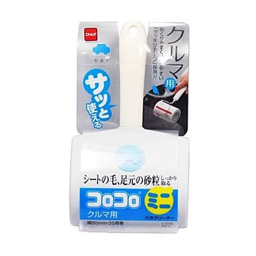 コロコロ ミニ 粘着クリーナー クルマ・車用 3個セット 約幅80mm×35周巻き ニトムズ 〔カー用品 掃除用品 清掃用品〕