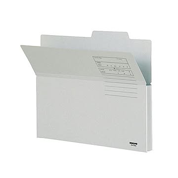 (まとめ) コクヨ 持ち出しフォルダー（カラー） A4 グレー A4-CFM 1パック（10冊）  【×10セット】
