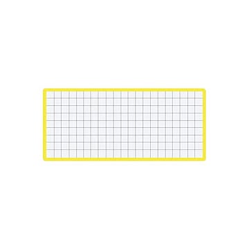 （まとめ）コクヨ マグネット見出し43×104mm 黄 マク-412Y 1セット（10個）【×2セット】