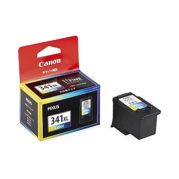 （まとめ） キヤノン Canon FINEカートリッジ BC-341XL 3色一体型 大容量 5214B001 1個 【×3セット】