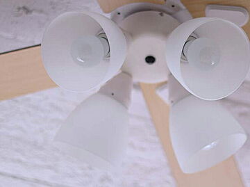 Plus More 4-Light Ceiling Fan Windouble in White