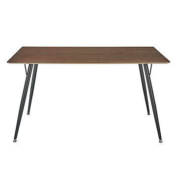 ダイニングテーブル 組立式 DT-24-W135 幅1350x奥行800x高さ700mm 桜屋工業