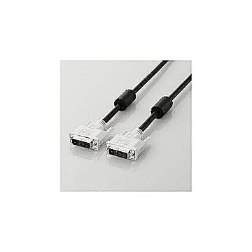 5個セット エレコム DVIデュアルリンクケーブル(デジタル) CAC-DVDL10BKX5 管理No. 4589453402082