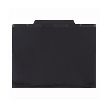 （まとめ） アクティフ インデックスフォルダー A4判ヨコ型 12山 ACT-912-60 ブラック 1枚入 【×5セット】