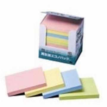 （まとめ）スリーエム 3M ポストイット エコノパック 6571-K 混色×2セット