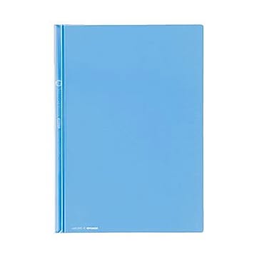 （まとめ）コクヨ レールクリヤーホルダー（カラーズ）PET A4タテ 20枚収容 青 フ-TPC760B 1セット（5冊）【×20セット】