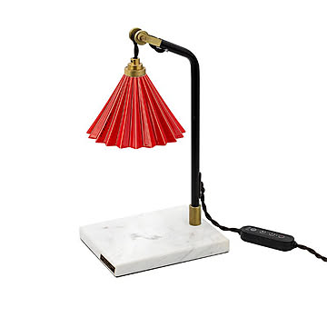 ORIGAMI LAMP オリガミランプ キャンドルウォーマー レッド  キャンドルウォーマー ライト オリガミランプ キャンドルウォーマー 大理石 間接照明 
