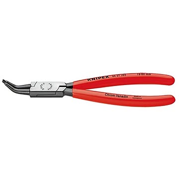 KNIPEX（クニペックス）4431-J12 穴用スナップリングプライヤー 45゜