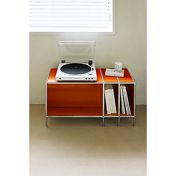 The Frigg モジュール家具 M480 TT【Bauhaus Japan】レコードプレーヤー棚/ディスプレイ棚/収納棚