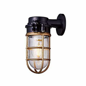 Navy base-flat top wall lamp ネイビーベースフラットトップウォールランプ (電球別売) BR-5039Z ウォールライト ウォールランプ 壁面照明 ブラケットライト