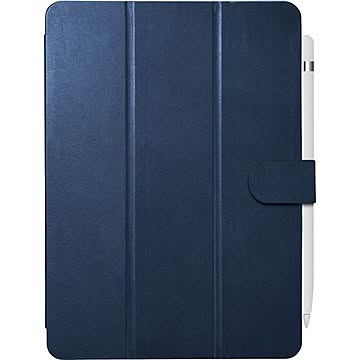 バッファロー iPad 10.2用3アングルレザーケース ブルー BSIPD19102CL3BL