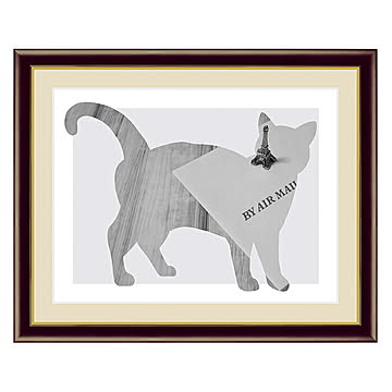 アート 額絵 Letter 山口 美咲 本紙サイズ F4(約31x23cm) 額サイズ 42x34cm 三幸