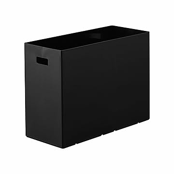 tower タワー (山崎実業) 蓋付き収納ボックスワゴン用追加ボックス Ｌ 隙間 スタッキング クローゼット キッチン ケーブルボックス ストック収納 ランドリー パントリー おもちゃ 子ども 防災