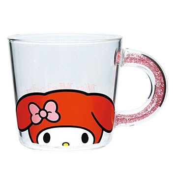 SANRIOサンリオ グラスマグ HELLO KITTYハローキティ CINNAMOROLLシナモロール KUROMIクロミ MY MERODYマイメロディ