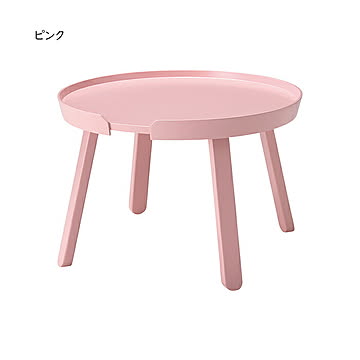 リビングテーブル 組立式 LT-84-M 幅600x奥行600x高さ400mm 桜屋工業