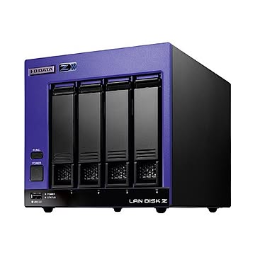 アイ・オー・データ機器 Windows Server IoT 2019 for StorageWorkgroup搭載4ドライブ法人向けNAS 8TB HDL4-Z19WATA-8