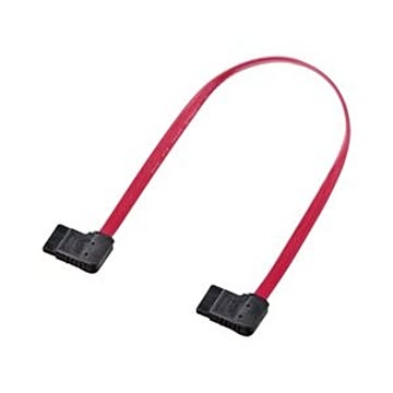 （まとめ）サンワサプライ 右右L型シリアルATA3ケーブル TK-SATA3-03MM【×5セット】