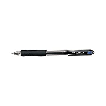 （まとめ） 三菱鉛筆 VERY楽ノック （0.5mm） SN-100-05.24 黒 1本入 【×30セット】