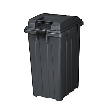 連結ハンドルペール ゴミ箱 48リットル 48L 蓋つき 屋外 ダストボックス おしゃれ フタ付き シンプル ベージュ カーキ S-R45