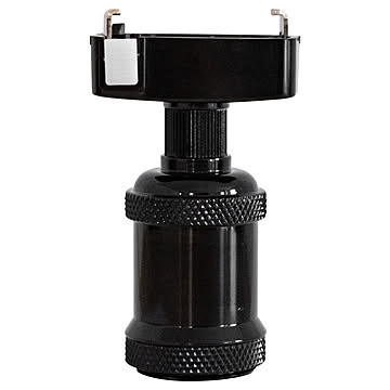 Ampoule シーリングライト 照明 おしゃれ ソケット E17 電球 ダクトレール ライティングレール 玄関 アンティーク ブラック ゴールド クローム ベージュ Rizatta リゼッタ 1CS