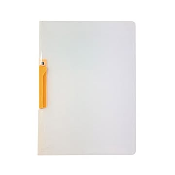 （まとめ） クリップインファイル A4判タテ型 SSS-105-51 オレンジ 1冊入 【×20セット】