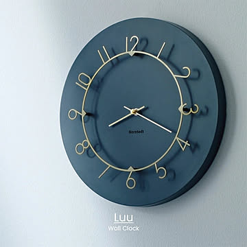 【インターフォルム】Luu　ルウ 壁掛け時計