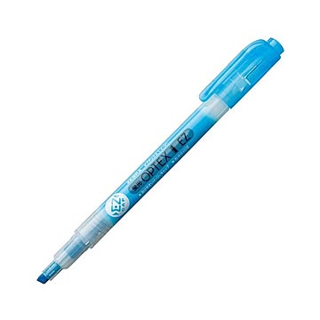 (まとめ) ゼブラ 蛍光オプテックス1 EZ 青 WKS11-BL 1本 【×300セット】