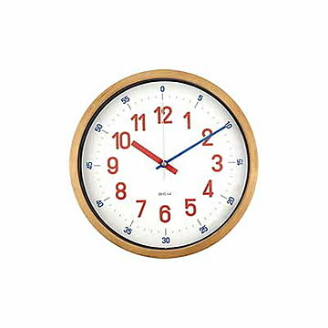 BAUHAUS Fonts Wall Clock Reross Quadratic バウハウス復刻フォントウォールクロック 掛時計 掛け時計 知育時計 スイープムーブメント