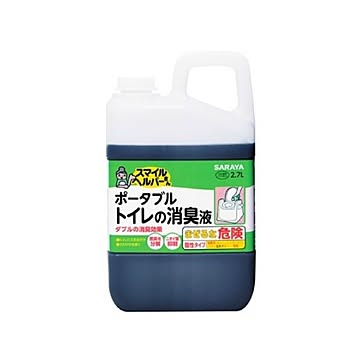 スマイルヘルパーさん ポータブルトイレの消臭液 大容量タイプ 2700ml