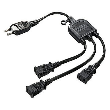 サンワサプライ　ACアダプタ専用電源延長コード　TAP-EX3BKN 管理No. 4969887833483