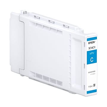 まとめエプソン インクカートリッジ シアン110ml SC14C11 1個×3セット
