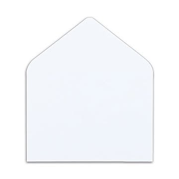 （まとめ） ハート マルチプリンター対応 洋封筒 洋2 104.7g／m2 〒枠なし ホワイト Y1290 1パック（100枚） 【×4セット】