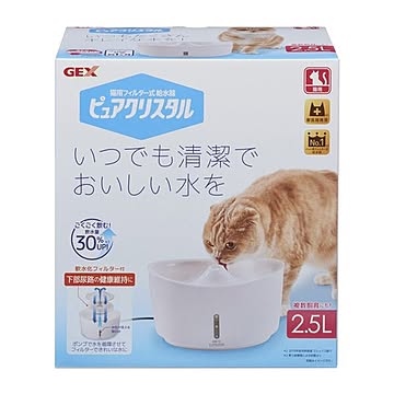 ピュアクリスタル 2.5L 猫用 ホワイト （ペット用品）