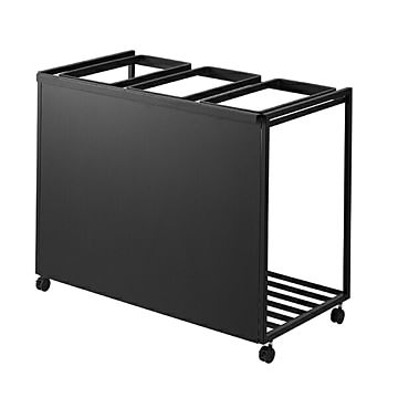 771826 目隠し分別ダストワゴン タワー 45L 3分別 タワー tower 山崎実業