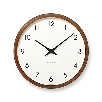Lemnos レムノス Campagne PC10-24W 電波時計 掛時計 掛け時計 ウォールクロック 直径29.4cm