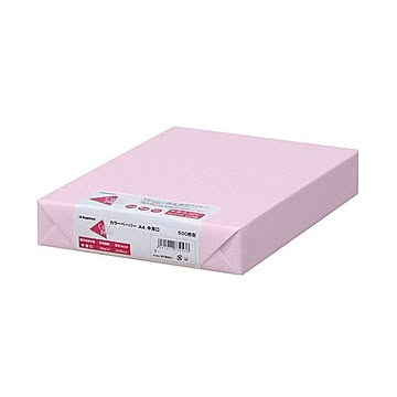 まとめ長門屋商店 Color Paper A4中厚口 さくら ナ-3269 1冊500枚 ×3セット