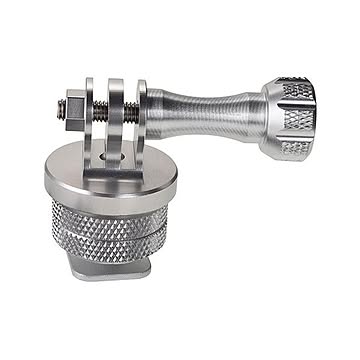 エツミ GoPro対応 アクションメタルシューアダプター シルバー VE-2352
