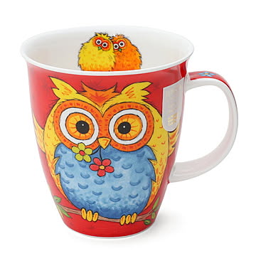 ダヌーン マグカップ NEVIS ご機嫌フクロウズ OWLS Dunoon Mug