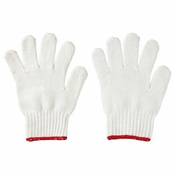 （まとめ） TANOSEE 高品質軍手 S（女性用） 1パック（12双） 【×10セット】
