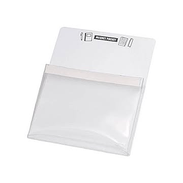 まとめ TRUSCO マグネットポケットA4用白 MGP-A4-W 1枚 ×10セット