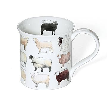 ダヌーン マグ BUTE お気に入りの羊はど～れ？ ANIMAL BREEDS SHEEP Dunoon Mug