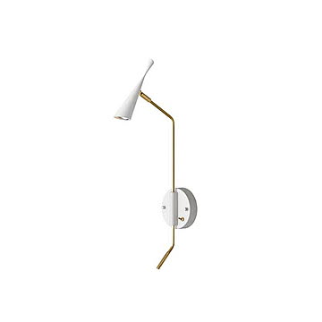 Gossip LED-wall lamp ゴシップLEDウォールランプ (LED内蔵) AW-0665E ウォールライト ブラケットライト 壁面照明 壁掛照明 トグルスイッチ 真鍮