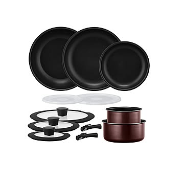 ダイヤモンドコートパン 12点セット IH／ガス火対応 IPDCI-T12 全3色