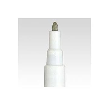 （まとめ） 三菱鉛筆 ペイントマーカー 細字（0.8-1.2mm） PX-21.26 銀 1本入 【×10セット】