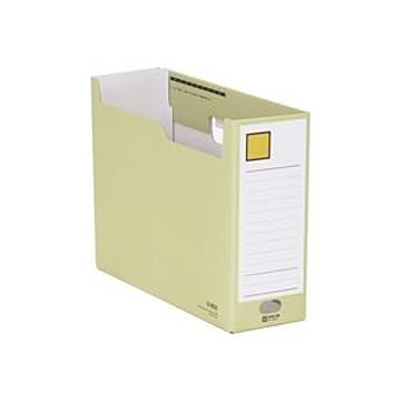(業務用10セット) キングジム Gボックス/ファイルボックス 【A4/ヨコ型】 段ボール製 収納幅：100mm 4033 黄
