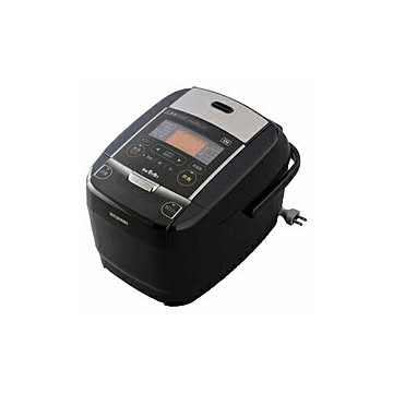 アイリスオーヤマ IHジャー炊飯器 3合炊き KRC-IC30-B ブラック