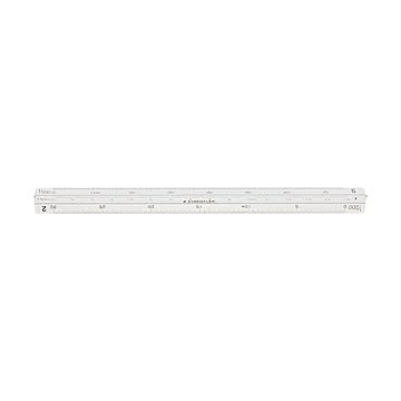 (まとめ) ステッドラー フルアルミ三角スケールポケット型 土地家屋調査士用 15cm 987 15-12 1個 【×10セット】