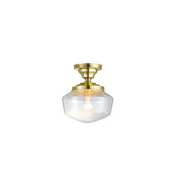 East college-ceiling lamp(S) イーストカレッジシーリングランプ （S）(電球なし) AW-0452Z 天井照明 シーリングライト ガラスシェード アメリカン レトロ