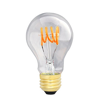 スパイラル エジソンバルブ LED電球 E26 調光器対応