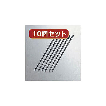 ELECOM ケーブル結束バンド 10個セット LD-T140BK30X10